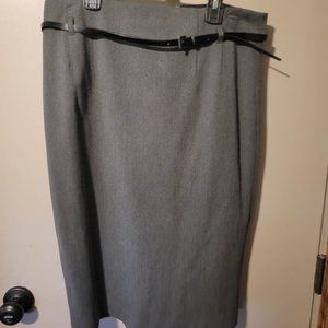 Gray Pencil Skirt From Express